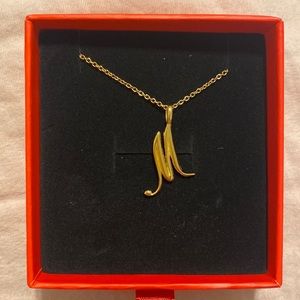 Oak and Luna M necklace